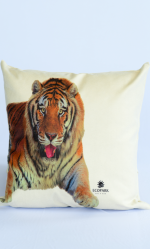 Capa almofada tigre completa