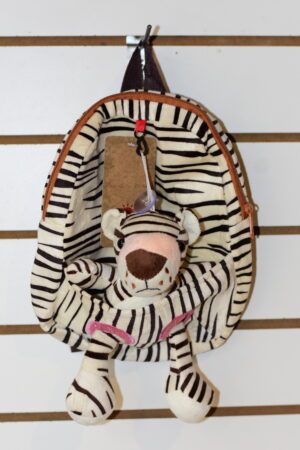 BOLSA PELUCIA ZEBRA