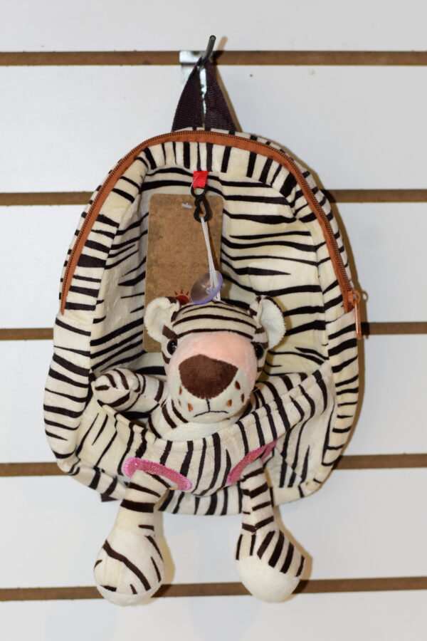 BOLSA PELUCIA ZEBRA